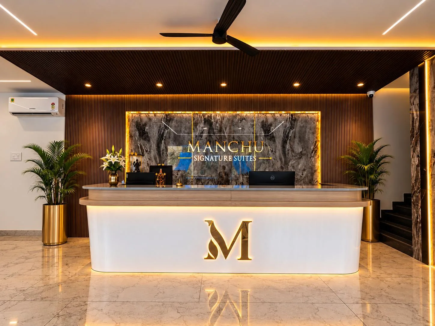 Reception at Manchu Signature Suites